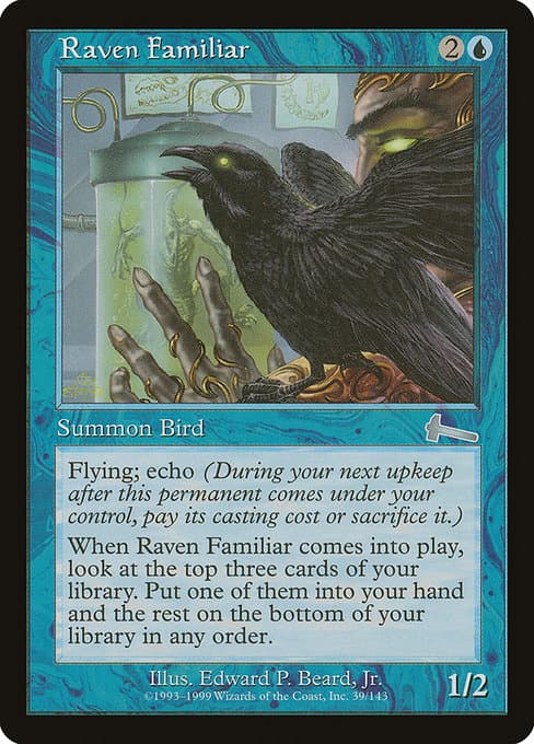 Raven Familiar from Urza's Legacy (Uncommon)