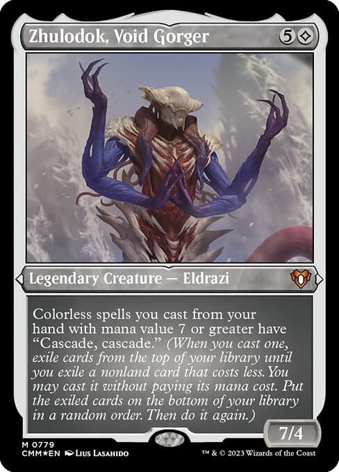Zhulodok, Void Gorger from Commander Masters (Mythic)