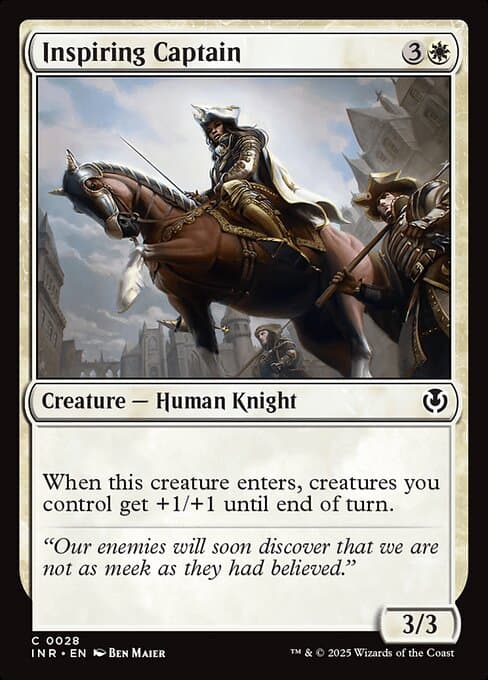 Inspiring Captain from Innistrad Remastered (Common)