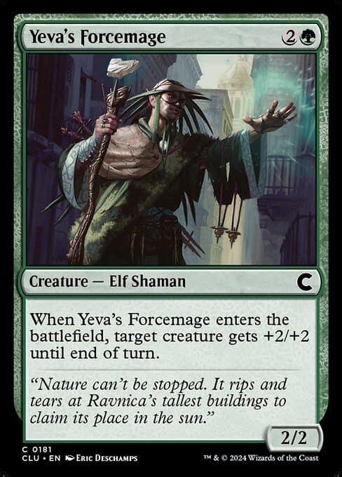 Yeva's Forcemage from Ravnica: Clue Edition (Common)