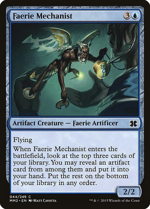 Faerie Mechanist from Modern Masters 2015 (Common)