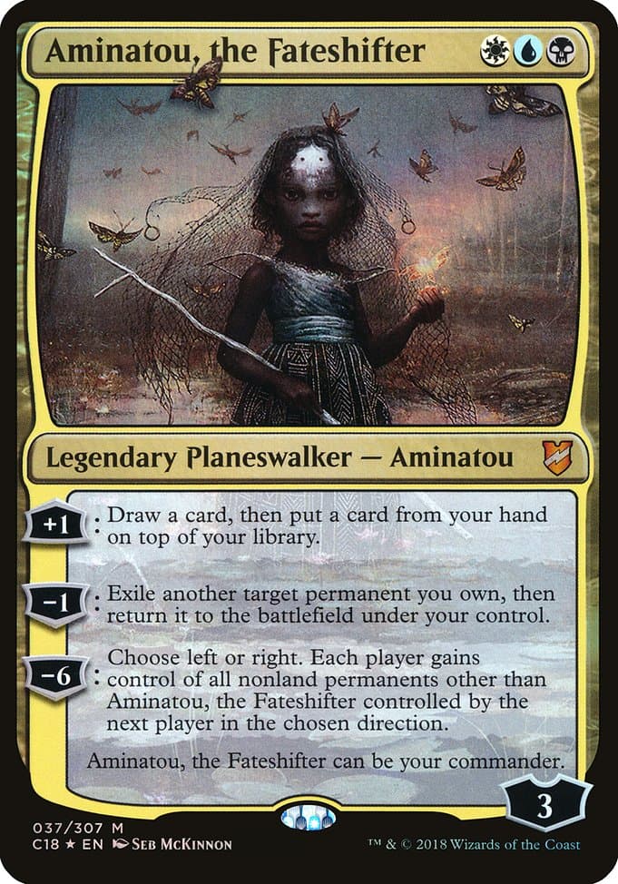 Aminatou, the Fateshifter (Mythic)