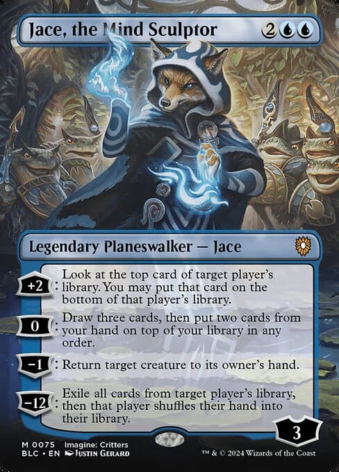 Jace, the Mind Sculptor from Bloomburrow Commander (Mythic)