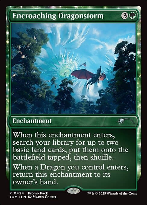 Encroaching Dragonstorm from Tarkir: Dragonstorm (Uncommon)
