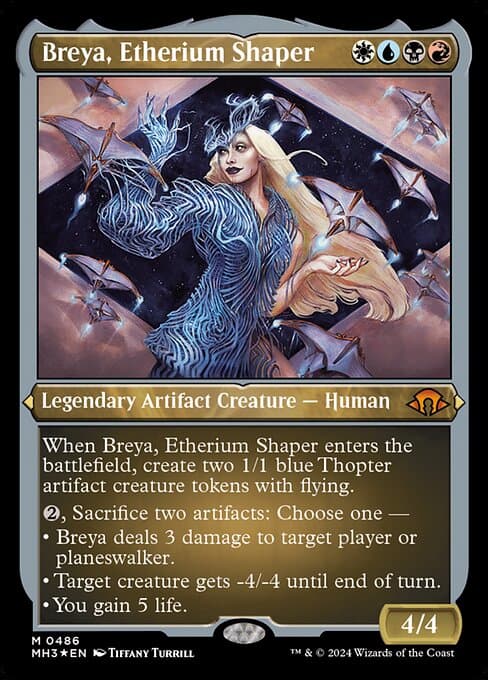 Breya, Etherium Shaper from Modern Horizons 3 (Mythic)