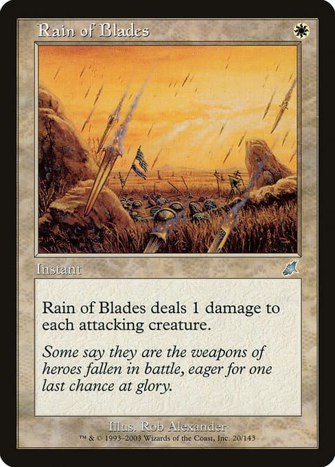 Rain of Blades from Scourge (Uncommon)