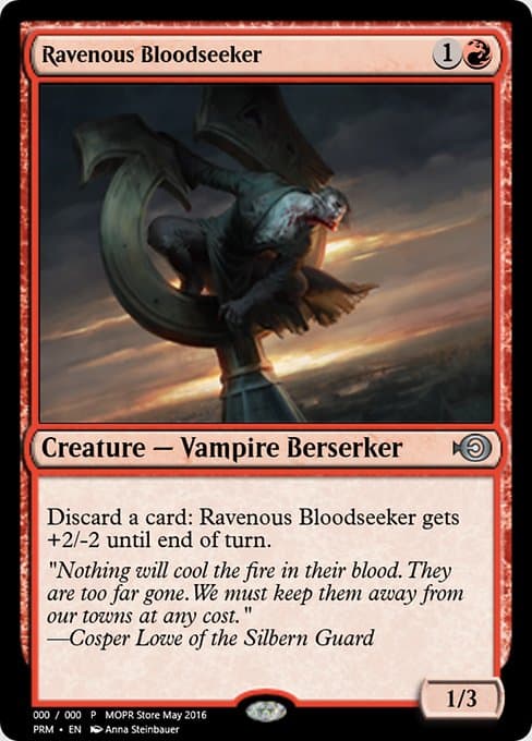 Ravenous Bloodseeker from Magic Online Promos (Uncommon)