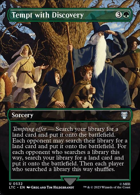 Tempt with Discovery from Tales of Middle-earth Commander (Uncommon)