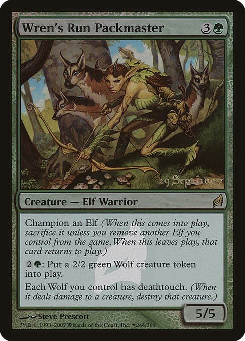 Wren's Run Packmaster from Lorwyn Promos (Rare)