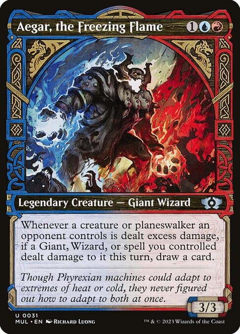 Aegar, the Freezing Flame from Multiverse Legends (Uncommon)