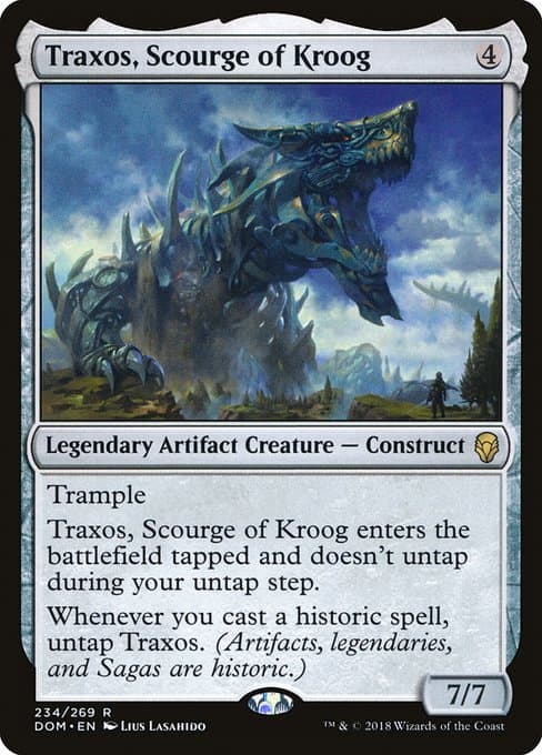 Traxos, Scourge of Kroog from Dominaria (Rare)