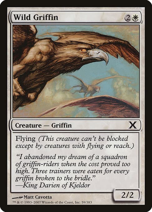Wild Griffin from Tenth Edition (Common)