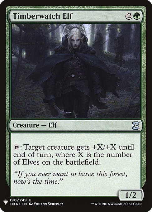 Timberwatch Elf from The List (Uncommon)