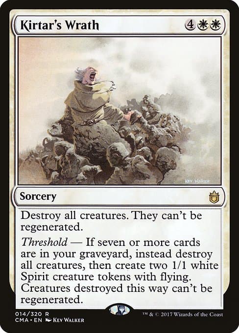 Kirtar's Wrath from Commander Anthology (Rare)