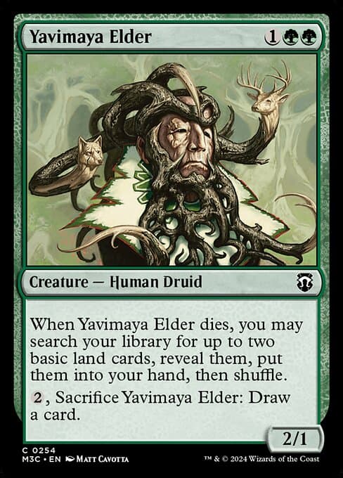Yavimaya Elder from Modern Horizons 3 Commander (Common)