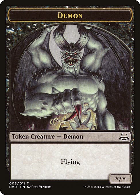 Demon from Duel Decks Anthology: Divine vs. Demonic Tokens (Common)