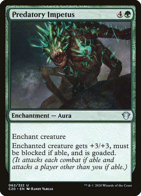 Predatory Impetus from Commander 2020 (Uncommon)