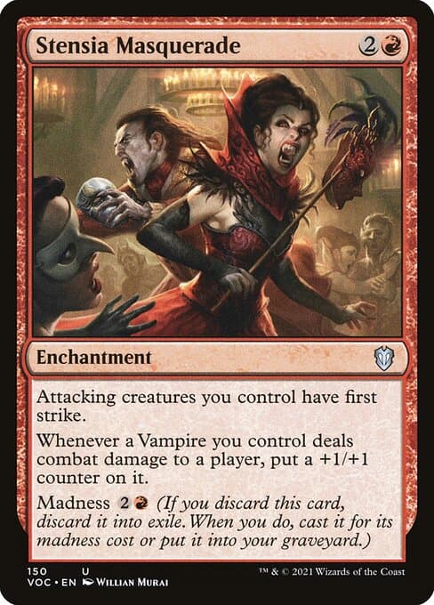 Stensia Masquerade from Crimson Vow Commander (Uncommon)
