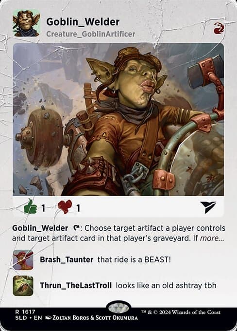 Goblin Welder from Secret Lair Drop (Rare)
