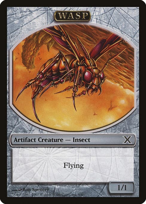 Wasp from Tenth Edition Tokens (Common)