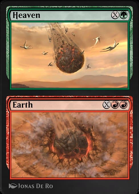 Heaven // Earth from Amonkhet Remastered (Rare)