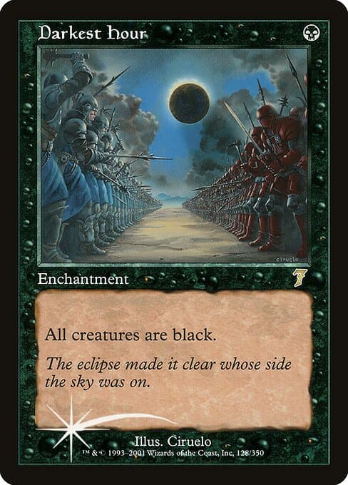 Darkest Hour from Seventh Edition (Rare)