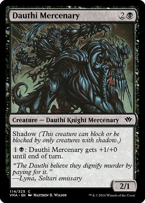 Dauthi Mercenary from Vintage Masters (Common)
