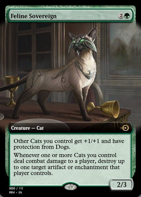 Feline Sovereign from Magic Online Promos (Rare)