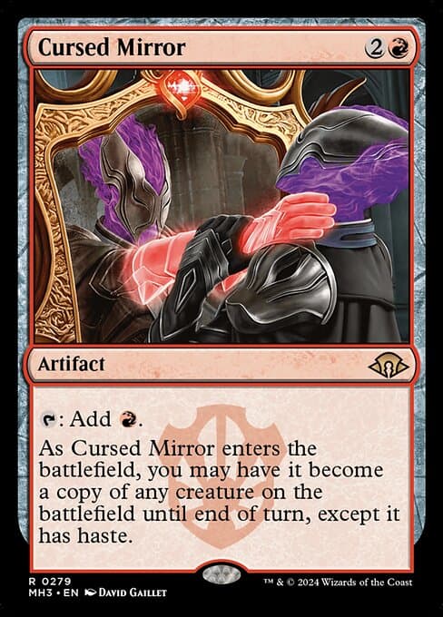 Cursed Mirror from Modern Horizons 3 (Rare)
