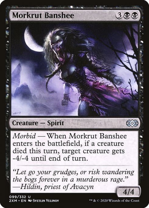 Morkrut Banshee from Double Masters (Uncommon)