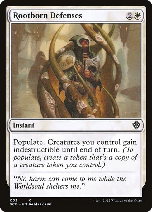 Rootborn Defenses from Starter Commander Decks (Common)