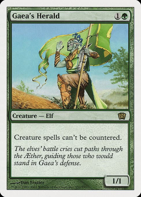 Gaea's Herald from Eighth Edition (Rare)