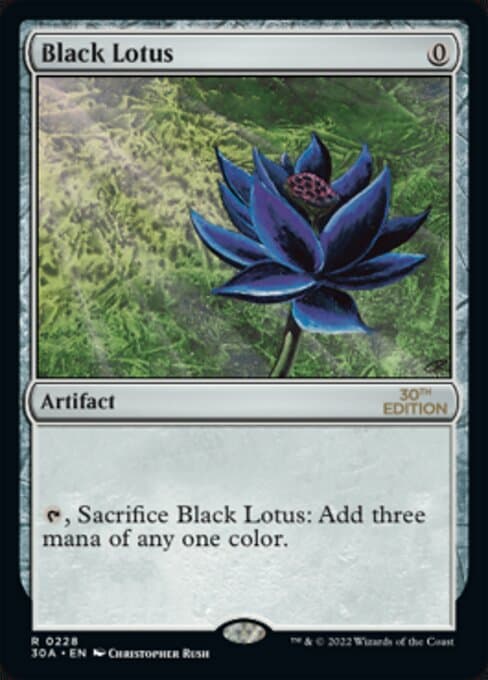 Black Lotus from 30th Anniversary Edition (Rare)