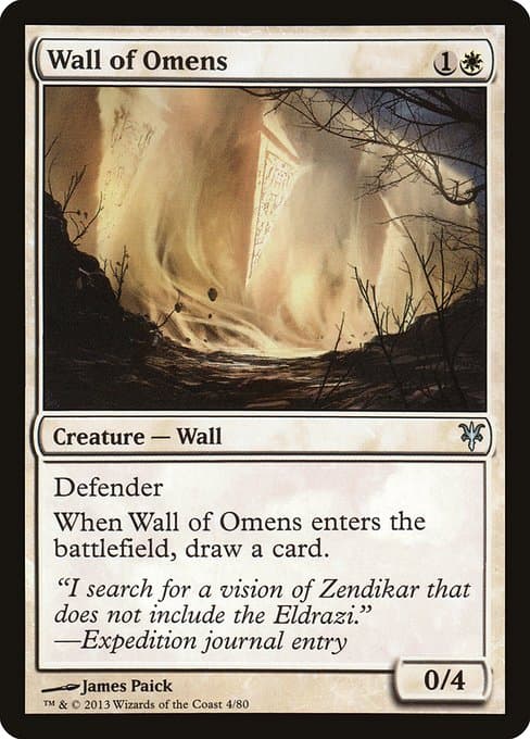 Wall of Omens (Uncommon)