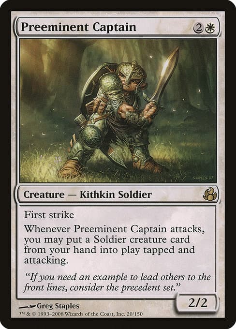 Preeminent Captain from Morningtide (Rare)