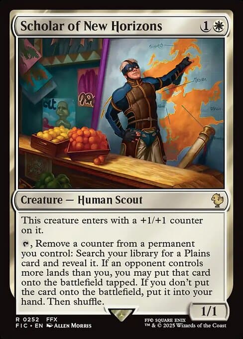 Scholar of New Horizons from Final Fantasy Commander (Rare)