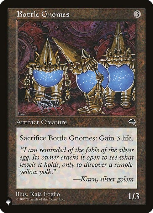 Bottle Gnomes from The List (Uncommon)