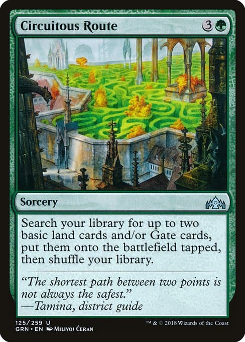 Circuitous Route from Guilds of Ravnica (Uncommon)