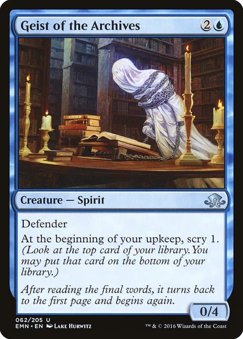 Geist of the Archives (Uncommon)