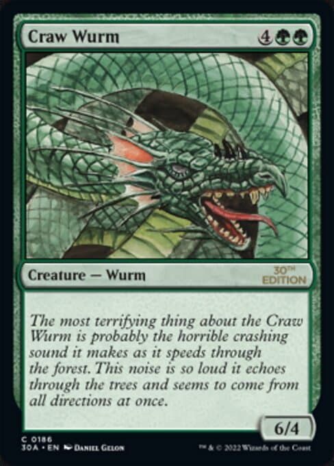 Craw Wurm from 30th Anniversary Edition (Common)