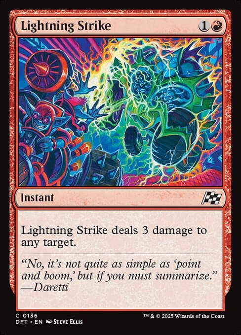 Lightning Strike from Aetherdrift (Common)