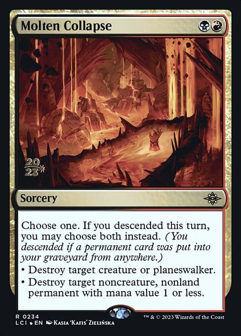 Molten Collapse from The Lost Caverns of Ixalan Promos (Rare)