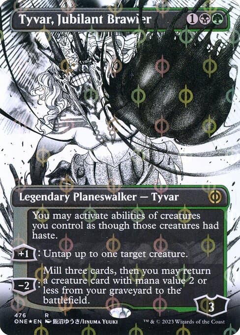Tyvar, Jubilant Brawler from Phyrexia: All Will Be One (Rare)