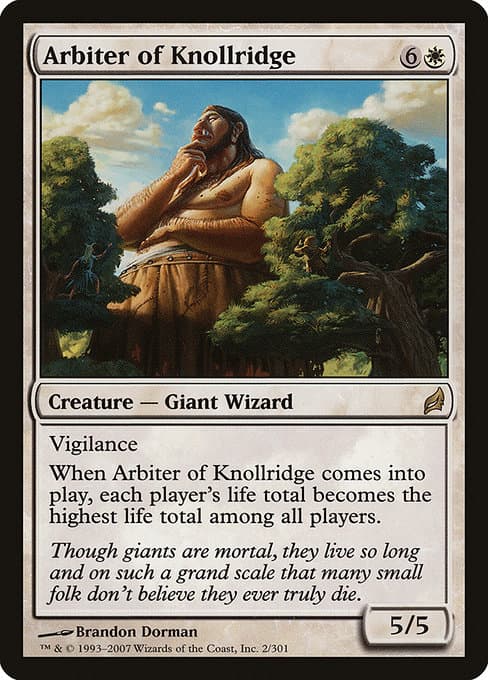 Arbiter of Knollridge from Lorwyn (Rare)