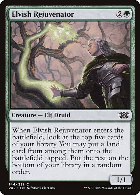 Elvish Rejuvenator from Double Masters 2022 (Common)
