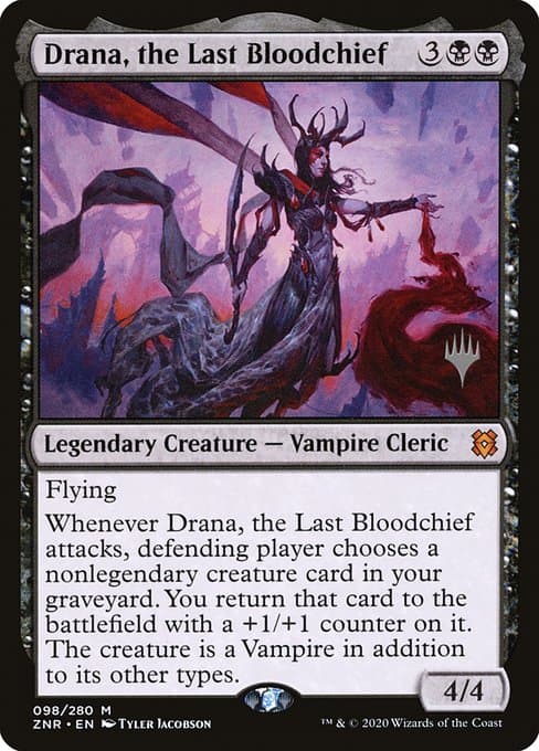 Drana, the Last Bloodchief from Zendikar Rising Promos (Mythic)