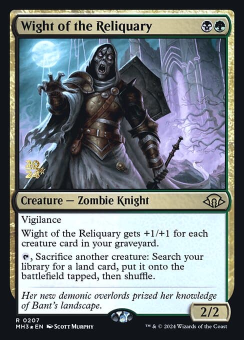 Wight of the Reliquary from Modern Horizons 3 Promos (Rare)