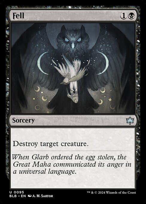 Fell from Bloomburrow (Uncommon)