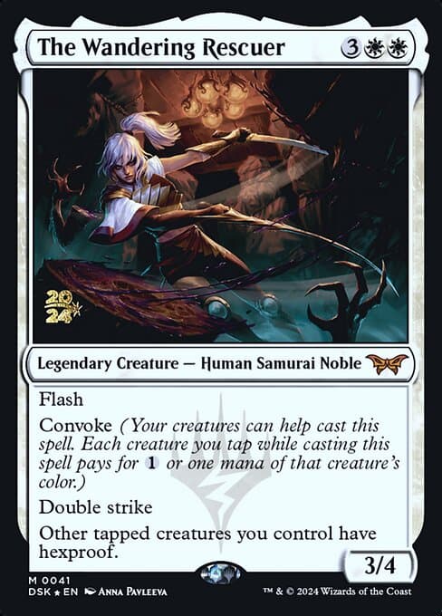 The Wandering Rescuer from Duskmourn: House of Horror Promos (Mythic)