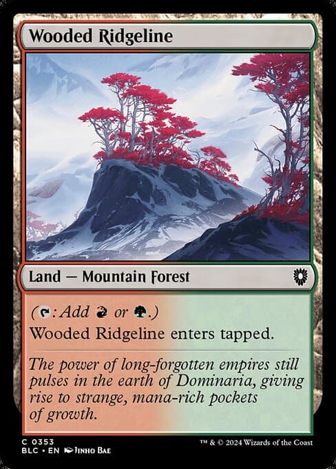 Wooded Ridgeline (Common)